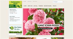 Desktop Screenshot of gartencenter-setzer.de