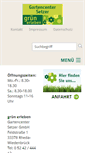 Mobile Screenshot of gartencenter-setzer.de