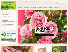 Tablet Screenshot of gartencenter-setzer.de